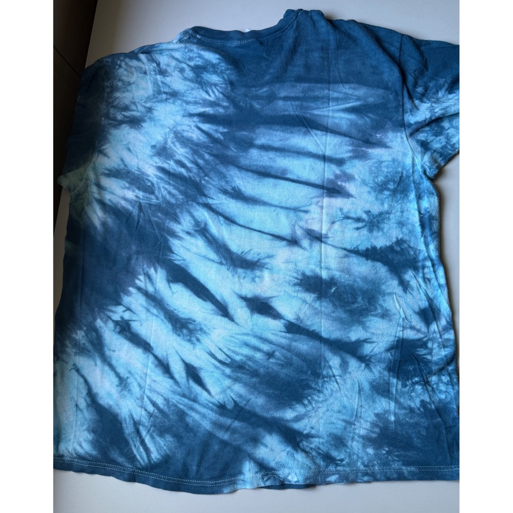 VTG 80s Hanes The Who Tommy T Shirt Tie Dye Blue XL 25th Anniversary Tour USA - Picture 4 of 6